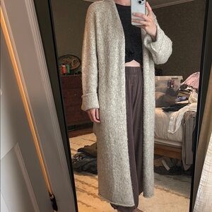 Alpaca & Cotton Sweater Jacket